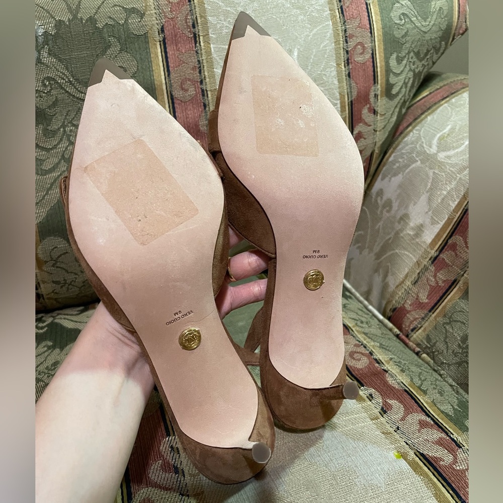 Veronica Beard Roxy Slingback Pointed Toe Pump Wo… - image 7